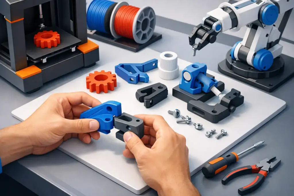 Assemblaggio parti stampate 3D: cosa conta