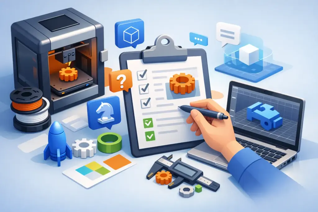 Come richiedere un preventivo stampa 3D