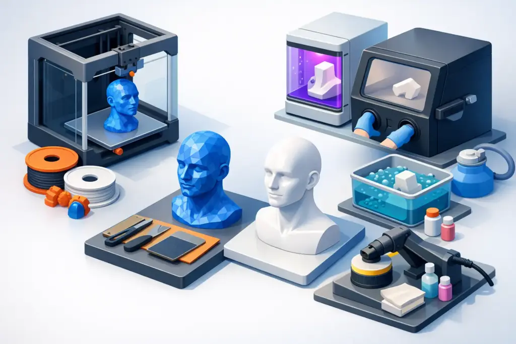 Finitura post stampa 3D: cosa cambia davvero