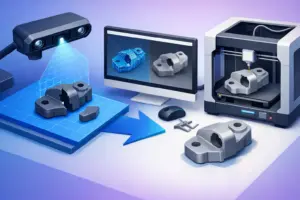 Replicare un pezzo rotto con scansione 3D