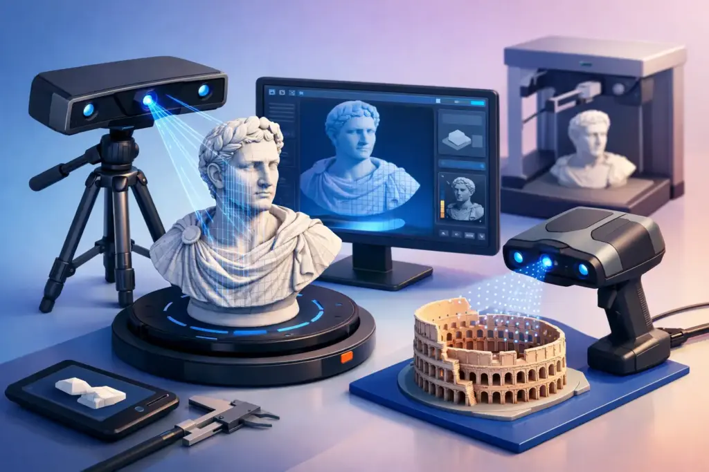 Scansione 3D oggetti Roma: quando serve davvero