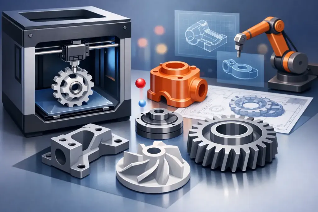 Stampa 3D componenti meccanici: quando conviene