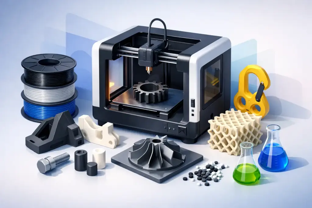 Stampa 3D FDM materiali tecnici: quali usare