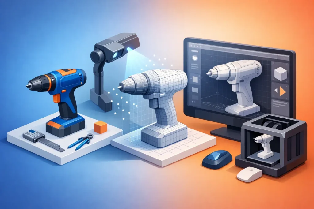 Come convertire un oggetto in CAD