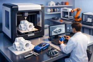 Laboratorio stampa 3D per prototipi precisi