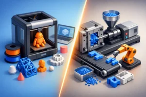 Stampa 3D vs stampaggio: quale conviene?