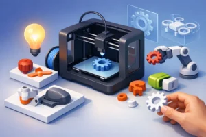 Stampa 3D senza file per idee e ricambi
