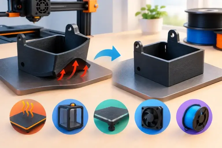 Come ridurre le deformazioni dellABS stampato | M3D Come ridurre le deformazioni dellABS stampato